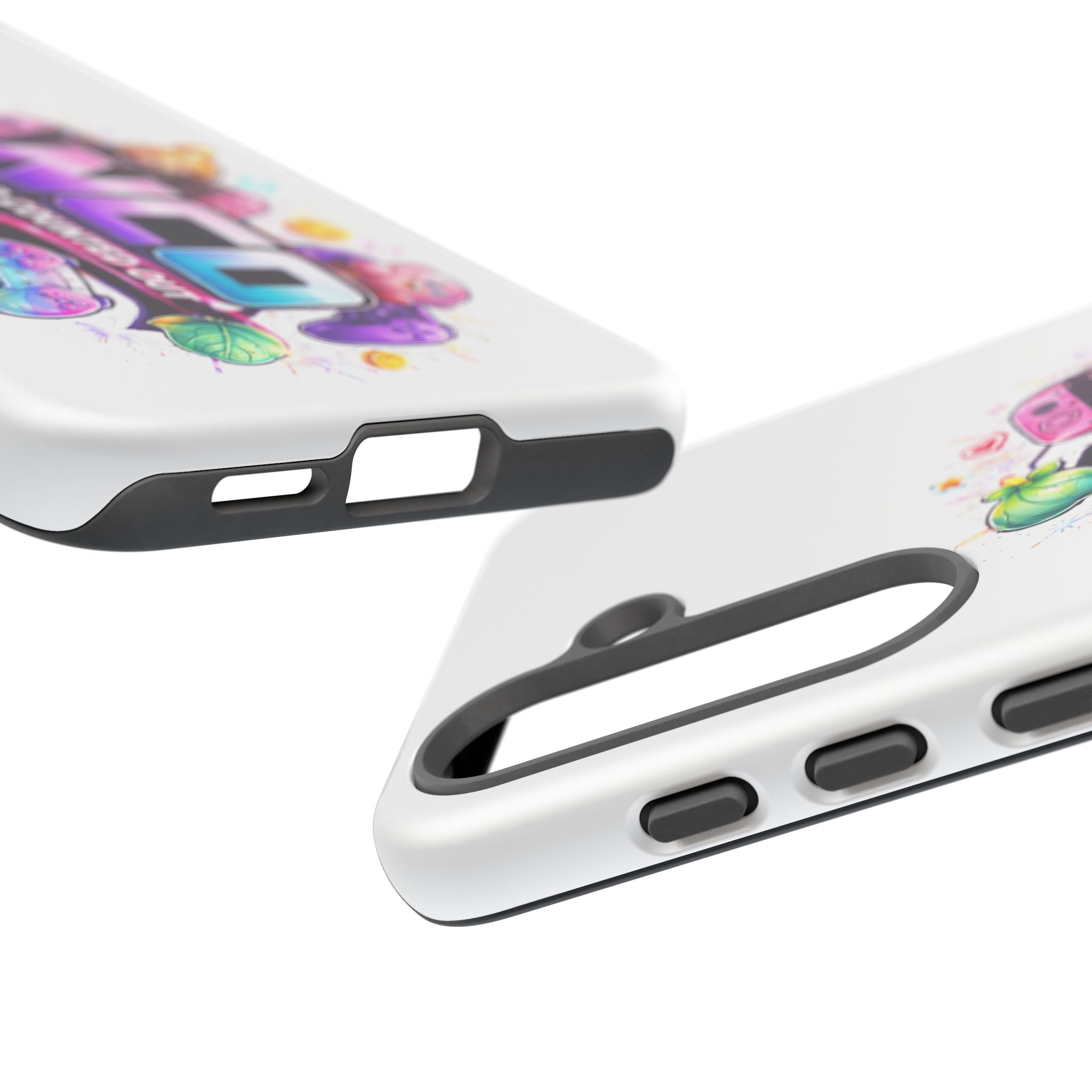 Phone Case — "NCO Never Counted Out" Colorful Gaming Logo Protective Case
