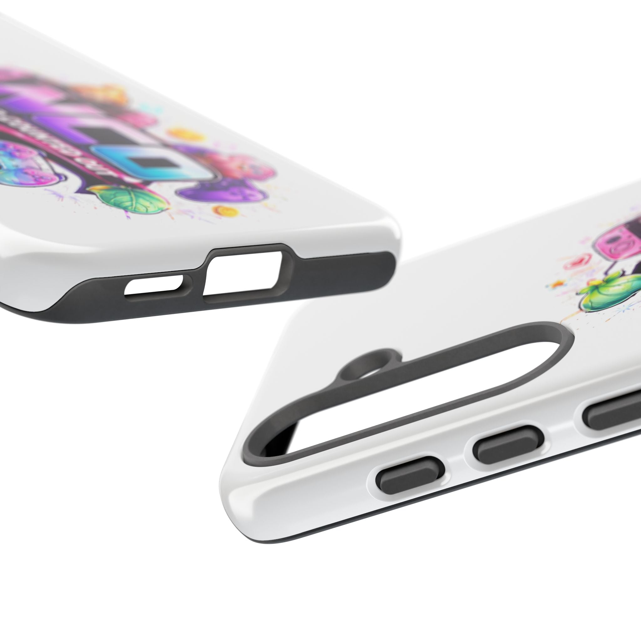 Phone Case — "NCO Never Counted Out" Colorful Gaming Logo Protective Case