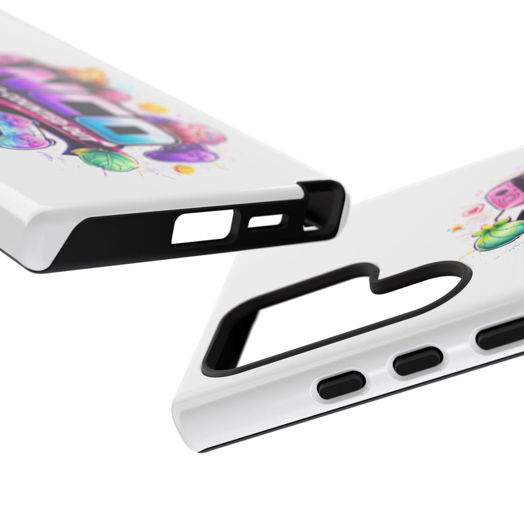 Phone Case — "NCO Never Counted Out" Colorful Gaming Logo Protective Case