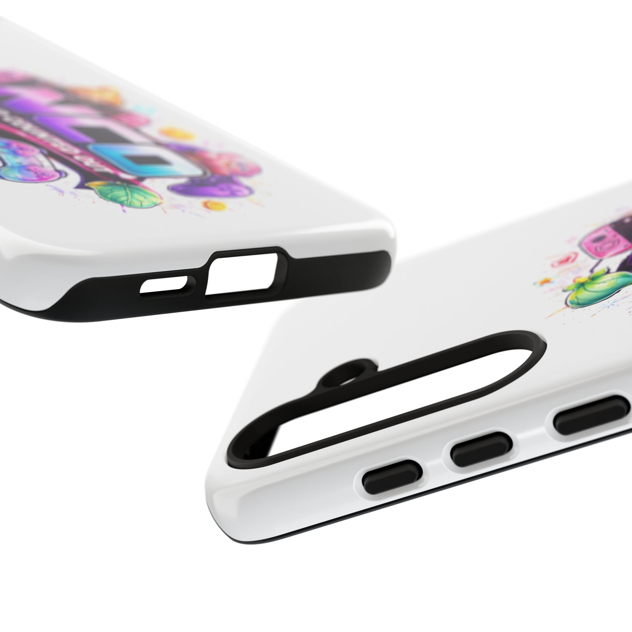 Phone Case — "NCO Never Counted Out" Colorful Gaming Logo Protective Case