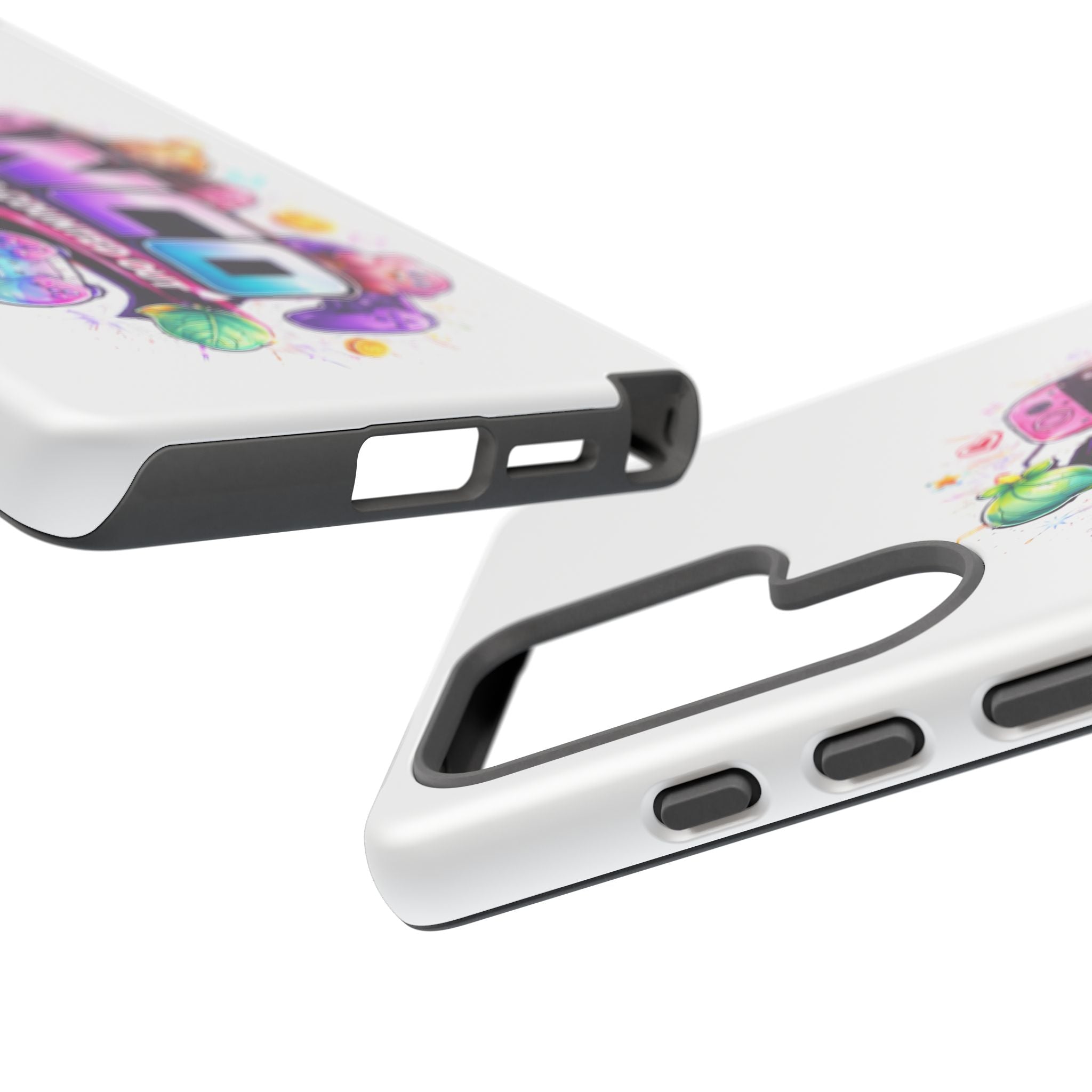 Phone Case — "NCO Never Counted Out" Colorful Gaming Logo Protective Case
