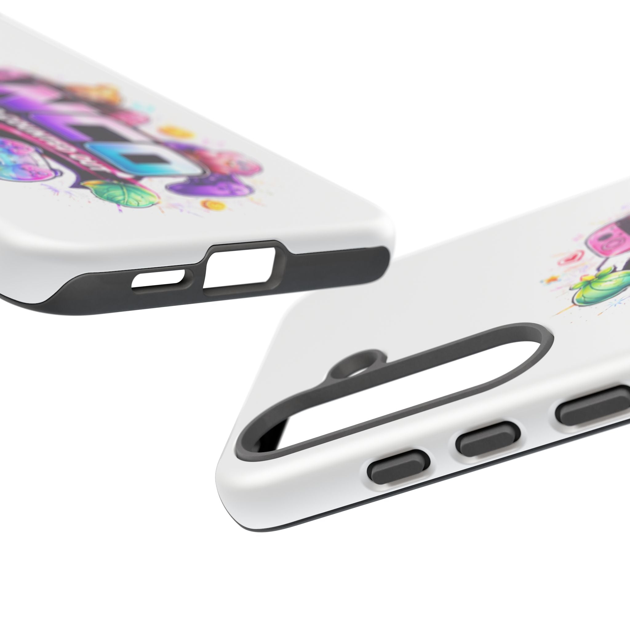 Phone Case — "NCO Never Counted Out" Colorful Gaming Logo Protective Case