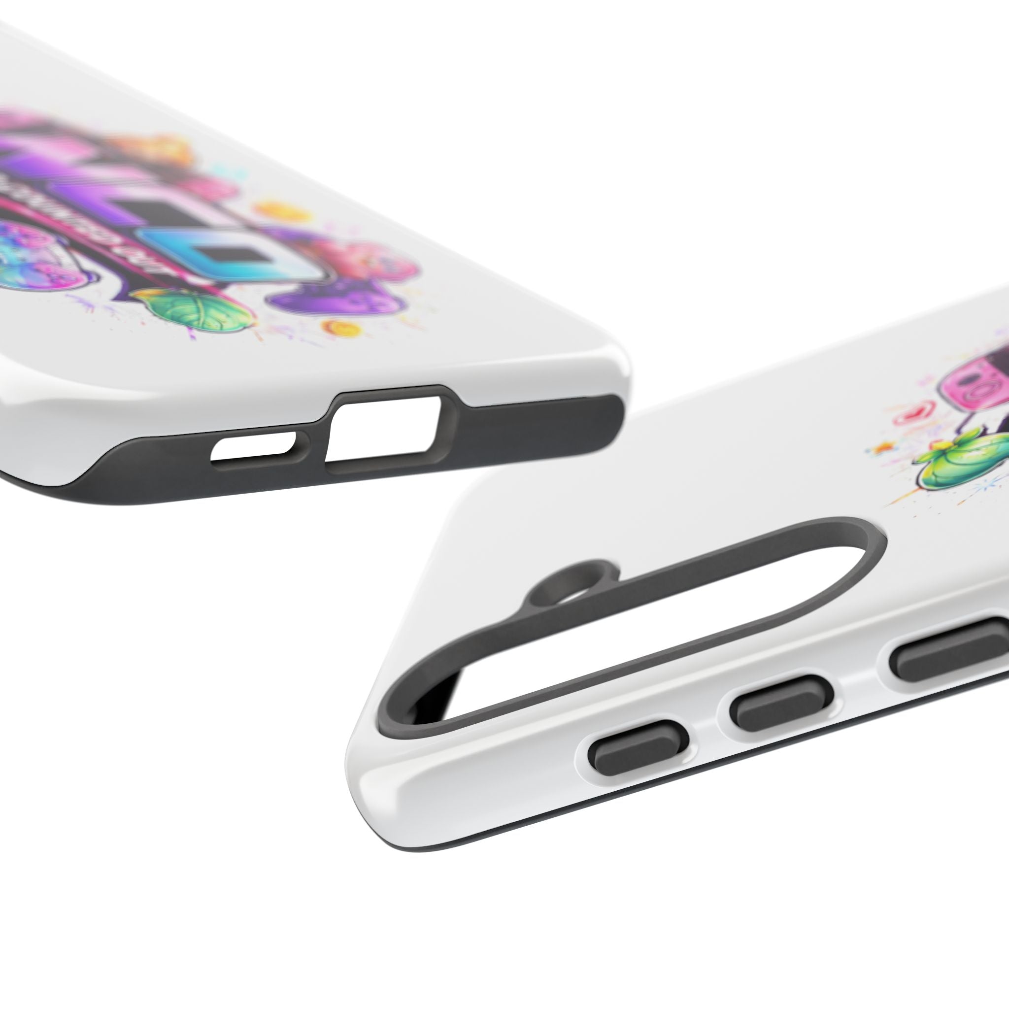 Phone Case — "NCO Never Counted Out" Colorful Gaming Logo Protective Case
