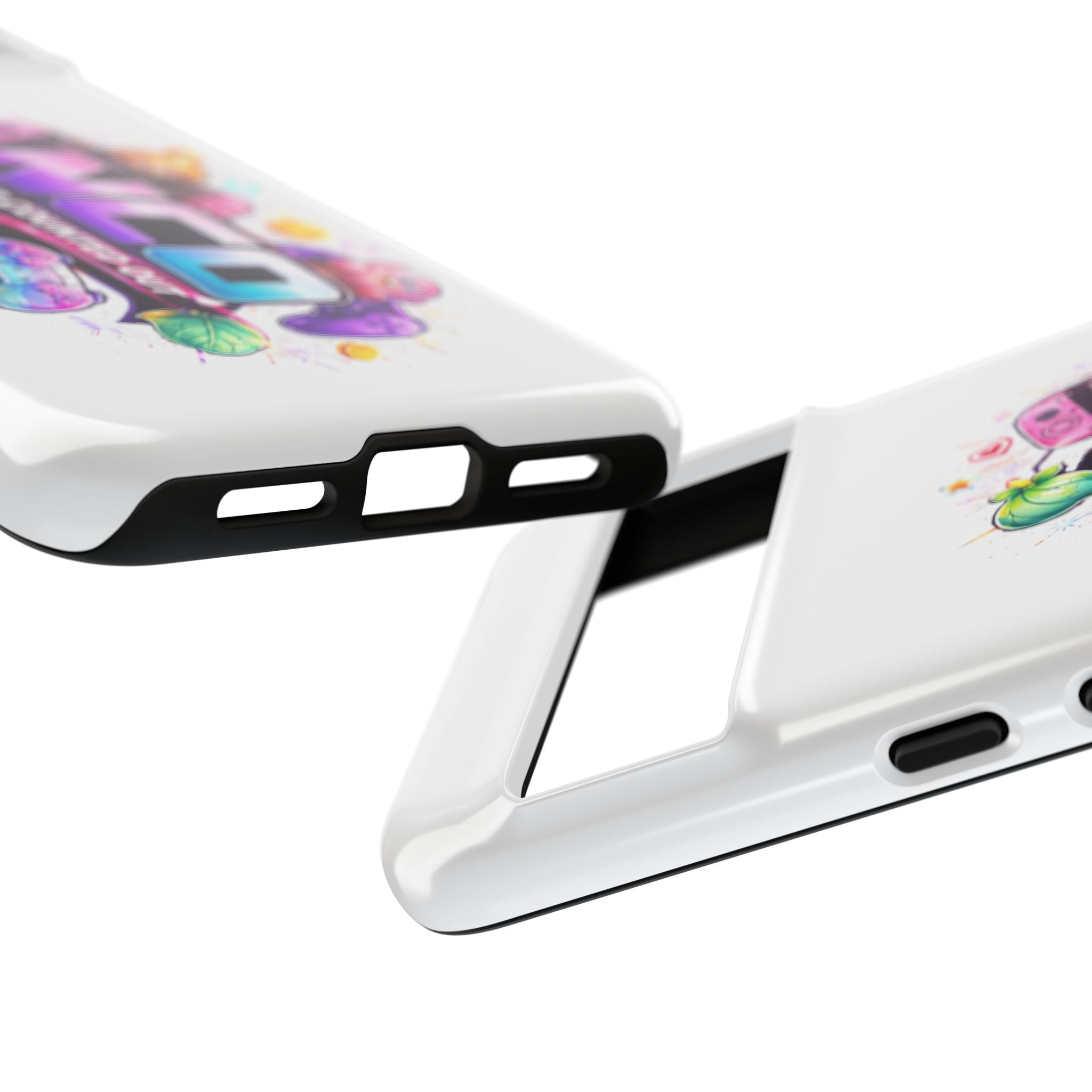 Phone Case — "NCO Never Counted Out" Colorful Gaming Logo Protective Case