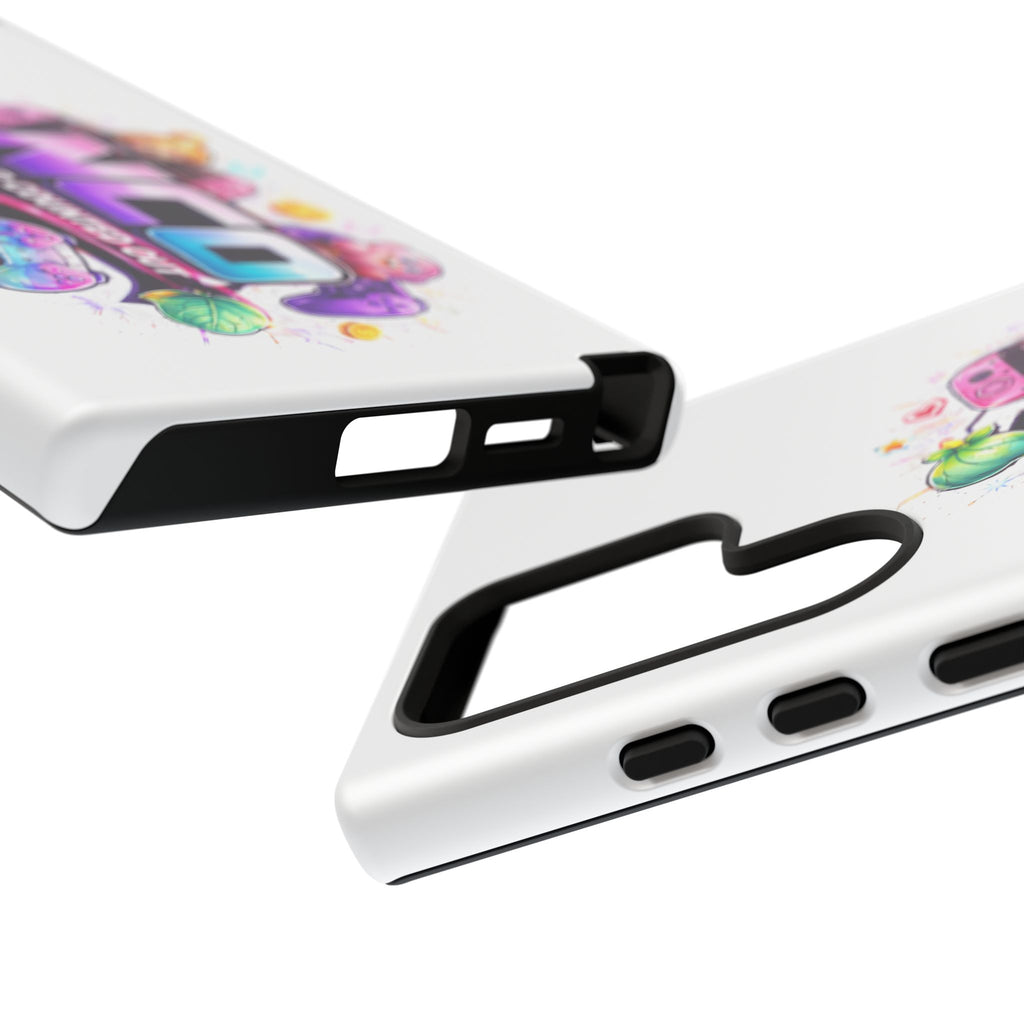 Phone Case — "NCO Never Counted Out" Colorful Gaming Logo Protective Case
