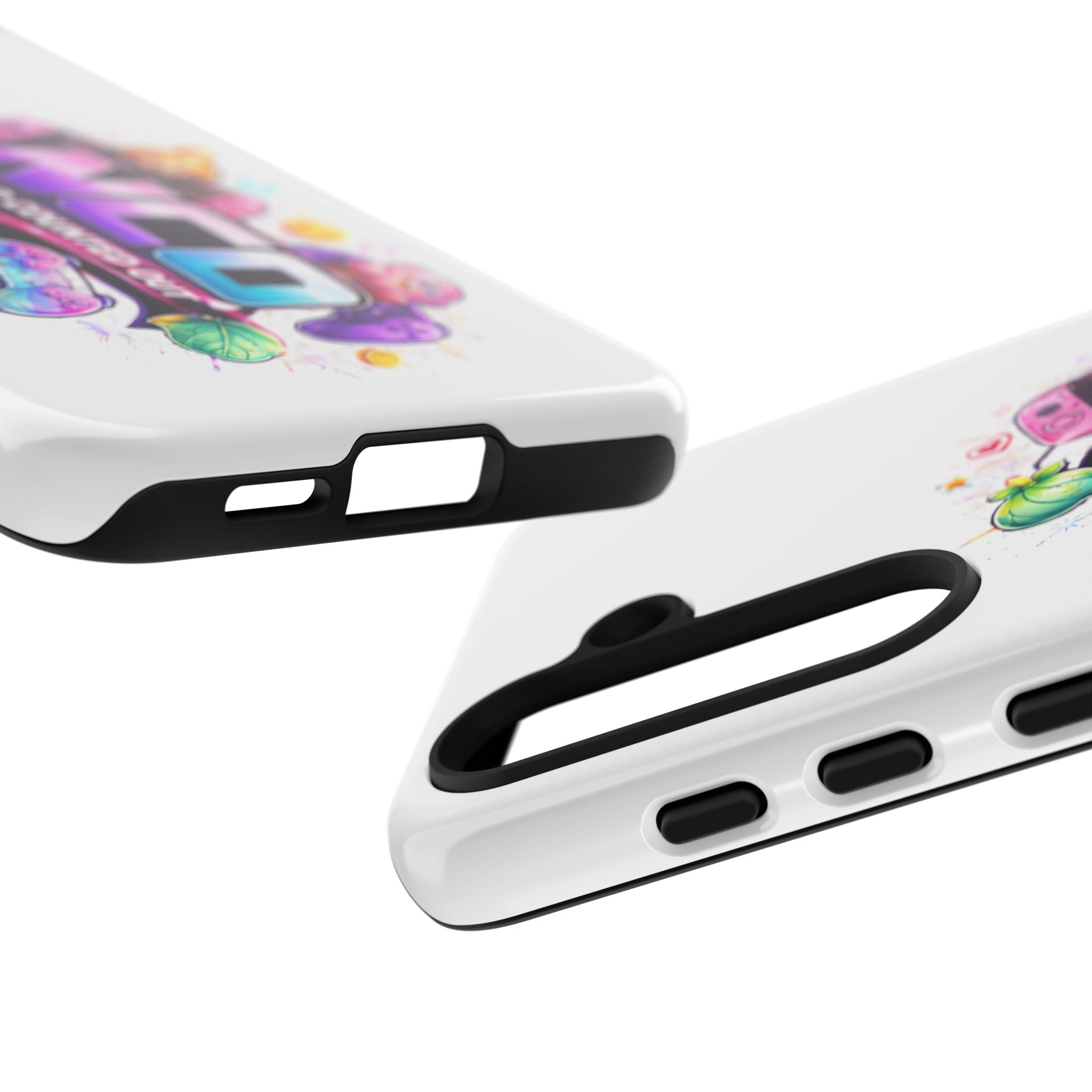 Phone Case — "NCO Never Counted Out" Colorful Gaming Logo Protective Case
