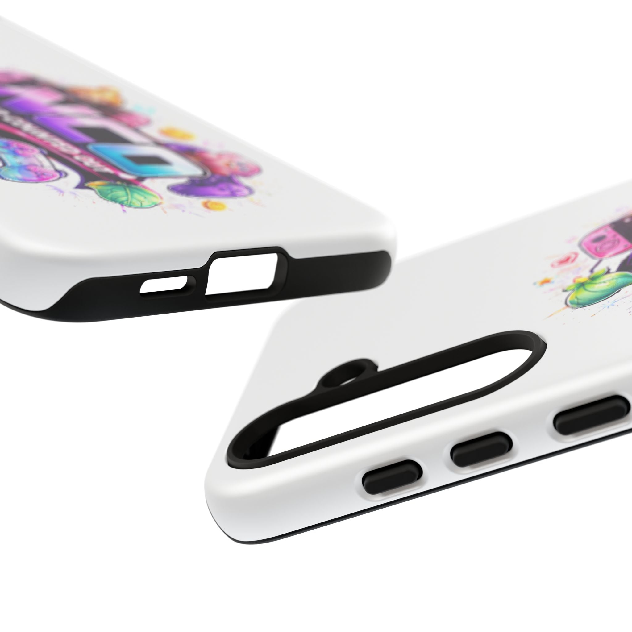Phone Case — "NCO Never Counted Out" Colorful Gaming Logo Protective Case