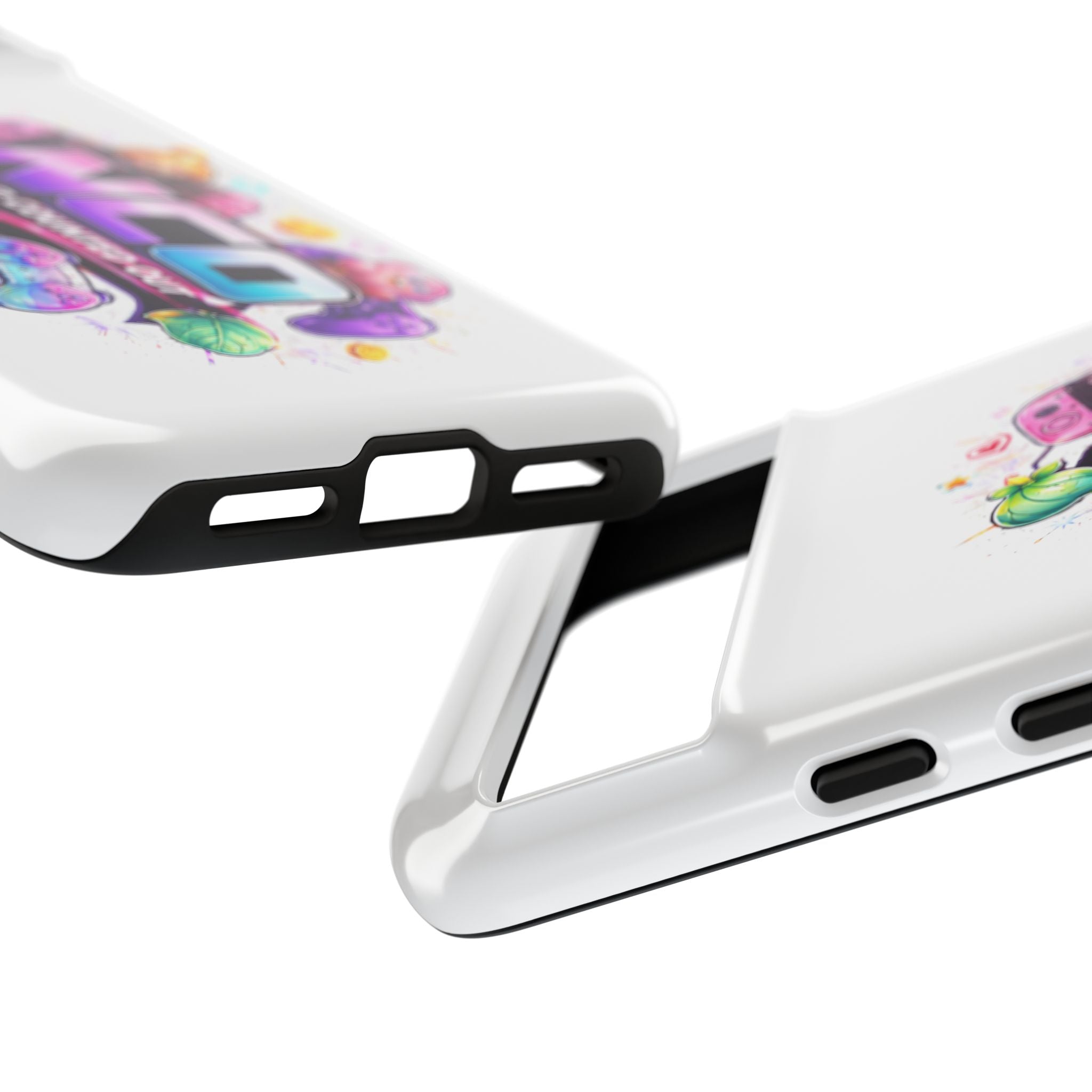 Phone Case — "NCO Never Counted Out" Colorful Gaming Logo Protective Case